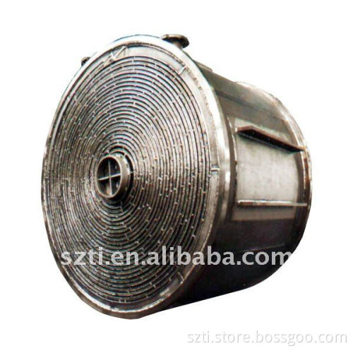 spiral sheet heat exchanger